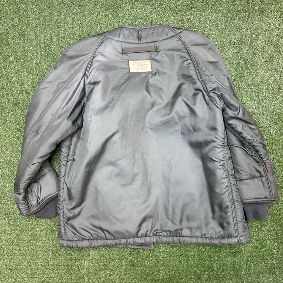 Vintage 60s USAF Military Liner Jacket Liner Men's Lar Flight Wool Size Medium - Picture 2 of 11
